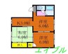 コーポＴ＆Ｓ 3Kの間取り