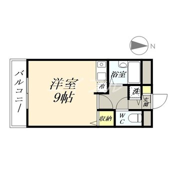 間取図 オーキッド青江