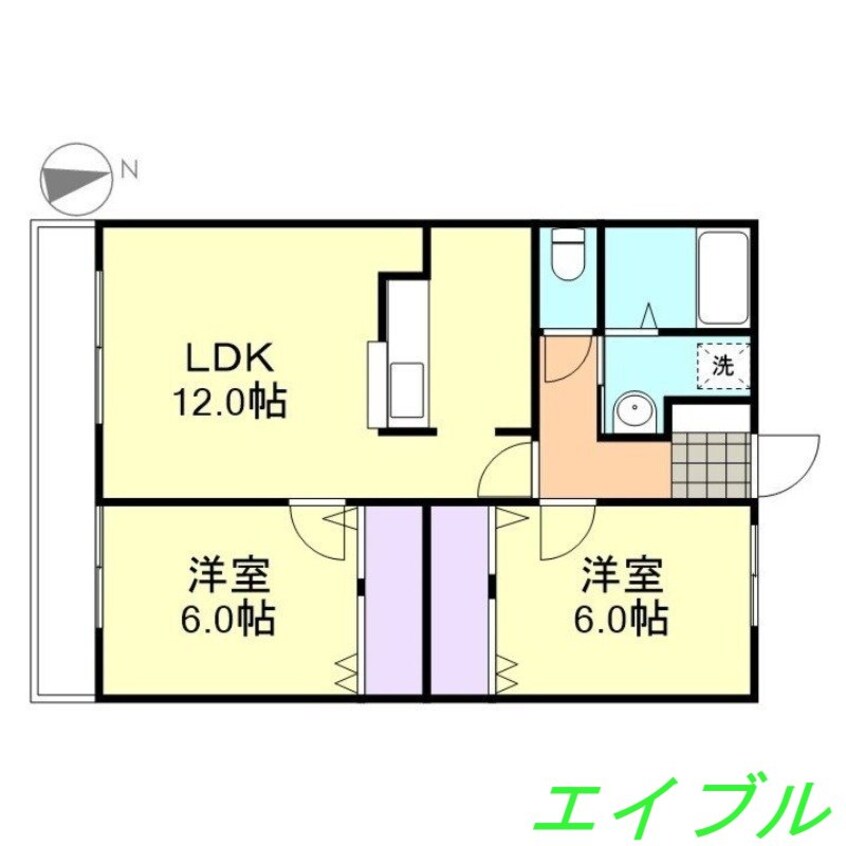 間取図 プレミアムコート1号館