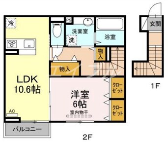 間取図 D-roomToba