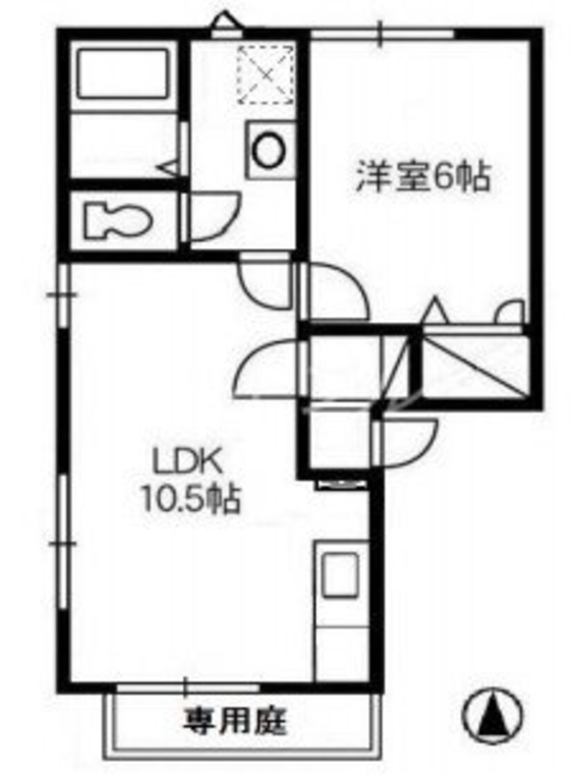 間取図 レイリューＡ