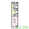 ルミネ長田Ｂ 1Kの間取り