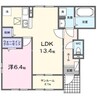 カルフール　Ⅰ 1LDKの間取り
