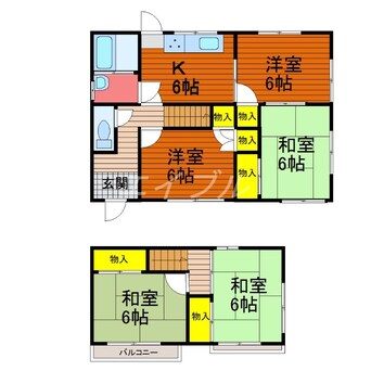 間取図 大福戸建て