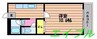 ＪＲＢハイツ倉敷駅前 1Kの間取り