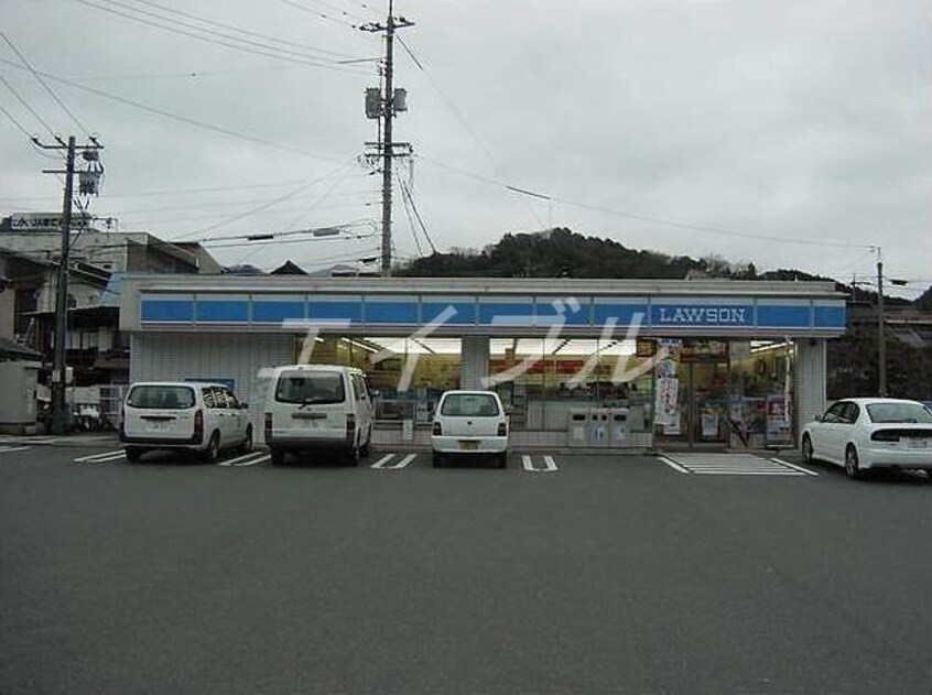 ローソン岡山大福店(コンビニ)まで141m ディアス大福　A棟