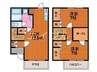 グラシア 2LDKの間取り