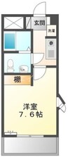 ウエストビレッジ３４１ 1Kの間取り