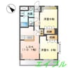 Palazzo del sole 2LDKの間取り