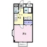 天神ヒルズＡ 1Kの間取り