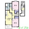 サニーコート　Ⅰ 2LDKの間取り