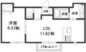 サンライズ渡辺　Ａの間取図