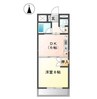サンシャイン平田 1DKの間取り