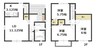 リアン・HS 3LDKの間取り