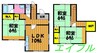 西富井守谷様借家 3LDKの間取り