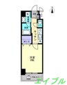 アルファレガロ南中央町 1Kの間取り