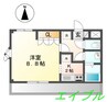 フィールドアップ 1Kの間取り