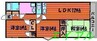 コマンドモジュール 3LDKの間取り
