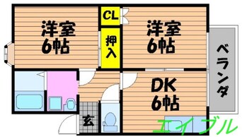 間取図 シティパークＡ