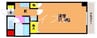 オーキッドプラザ 1Kの間取り
