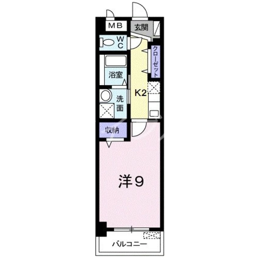 間取図 プラシード倉敷