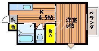 間取図 CASA茶屋町