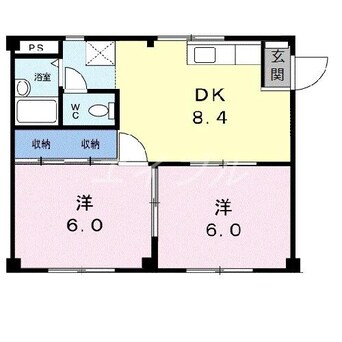 間取図 シティハイツ真野