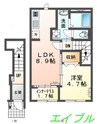 Grace　Fine 1LDKの間取り