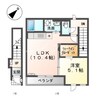 オリエントⅡ 1LDKの間取り
