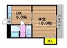 第3グレーストミ21 1DKの間取り