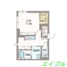 シャーメゾンGrand七日市 1Rの間取り