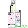エスペランサ　Ｓ 1SKの間取り