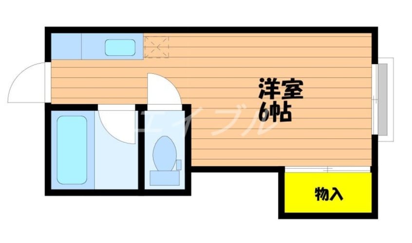 間取図 コーポレイバン