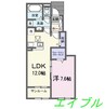 ラヴィベールアイ　Ⅱ 1LDKの間取り