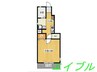Villa Soleil 1Kの間取り