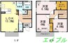 ハイマート 3LDKの間取り
