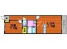 ユーティリティホームⅠ 1LDKの間取り