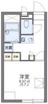 レオパレス栄 1Kの間取り