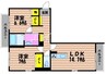 ジュモーレ 2LDKの間取り