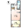 RKマンション 1LDKの間取り