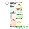パストラル南町 3DKの間取り