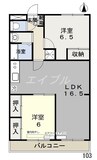 ソーシャルOmoriⅡ 2LDKの間取り