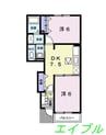 サニーコート　Ⅱ 2DKの間取り