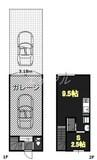 漆黒　 1SKの間取り