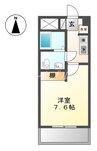 ウエストビレッジ３４１ 1Kの間取り
