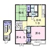 サンライズＢ 3LDKの間取り