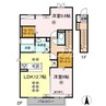 ステラ 2LDKの間取り