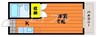 FOREVER　RESIDENCE　IMAⅡ　A 1Rの間取り