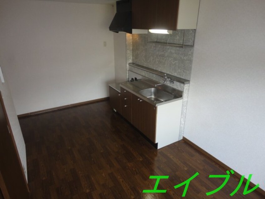 リビングからキッチン サンガーデン