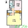 タウン妹尾 1LDKの間取り
